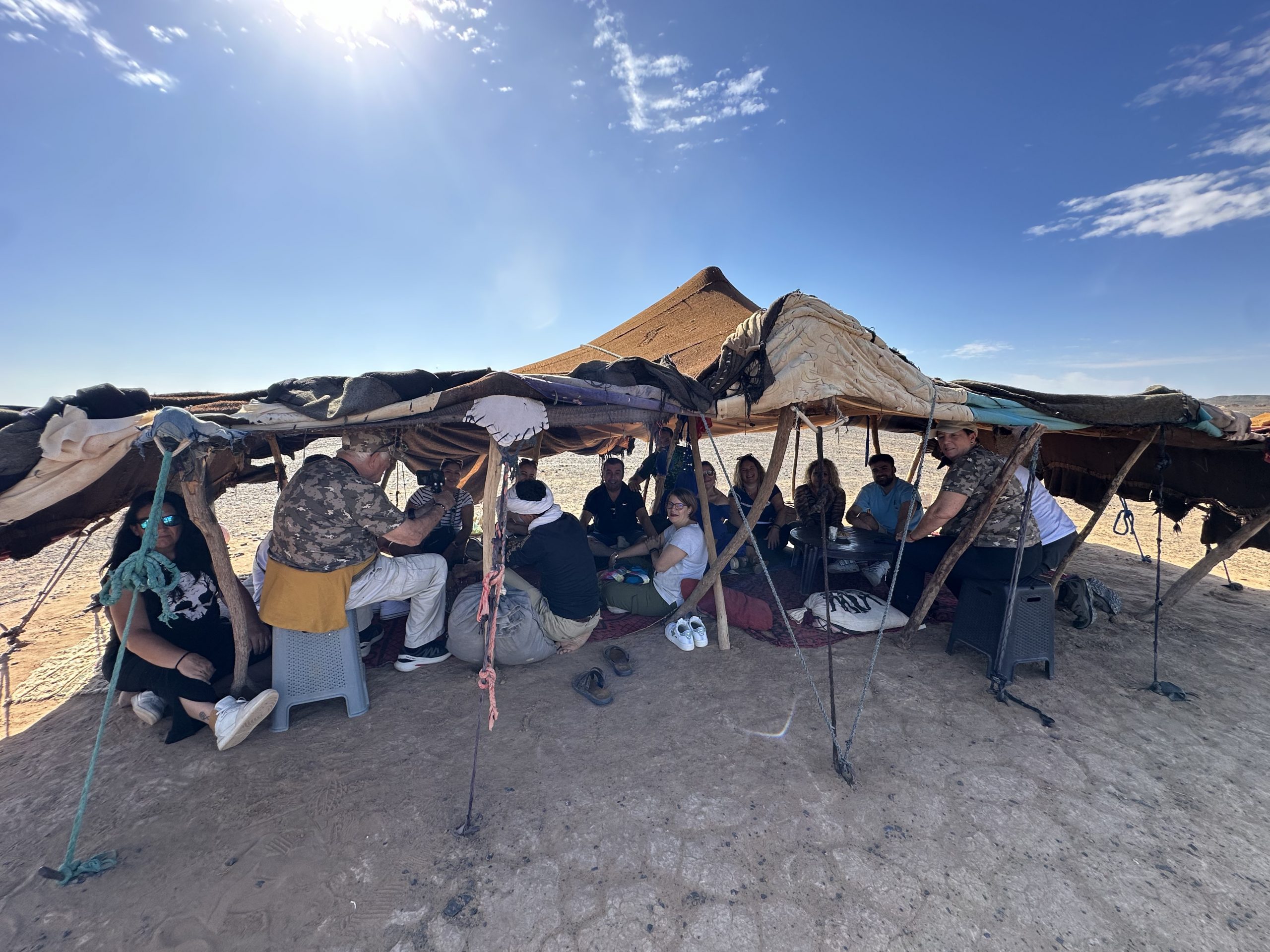 Hsopitalidad de campamento bereber