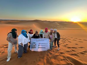 en el desierto del Sahara